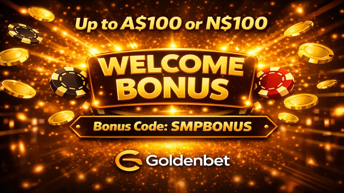 Goldenbet Casino promotional interface showing bonus offers and game lobby