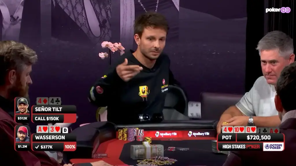 senor tilt poker emotional reaction tilt moment