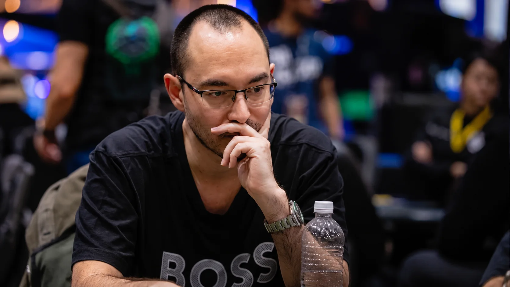 Will Kassouf during WSOP tournament play ahead of the Will Kassouf WSOP Return in 2026.
