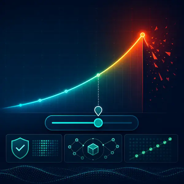 Rising crash game multiplier beside a cashout control and crash point on a dark casino interface