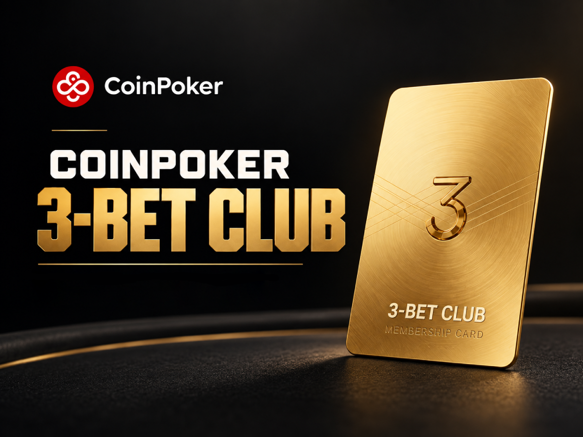 CoinPoker 3-Bet Club review featured image with membership card