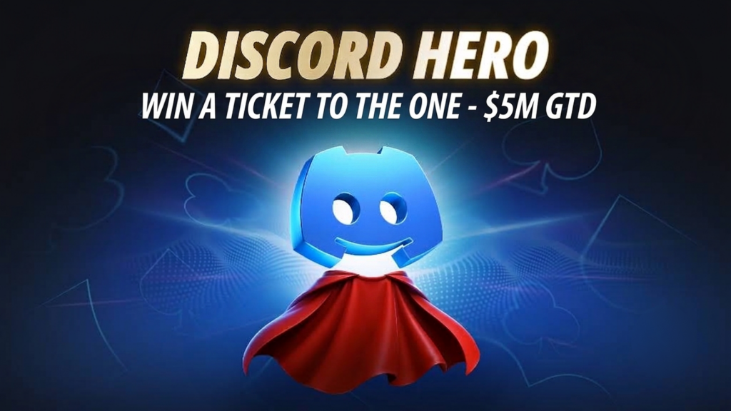 CoinPoker Discord Hero promotion for a free The One tournament ticket
